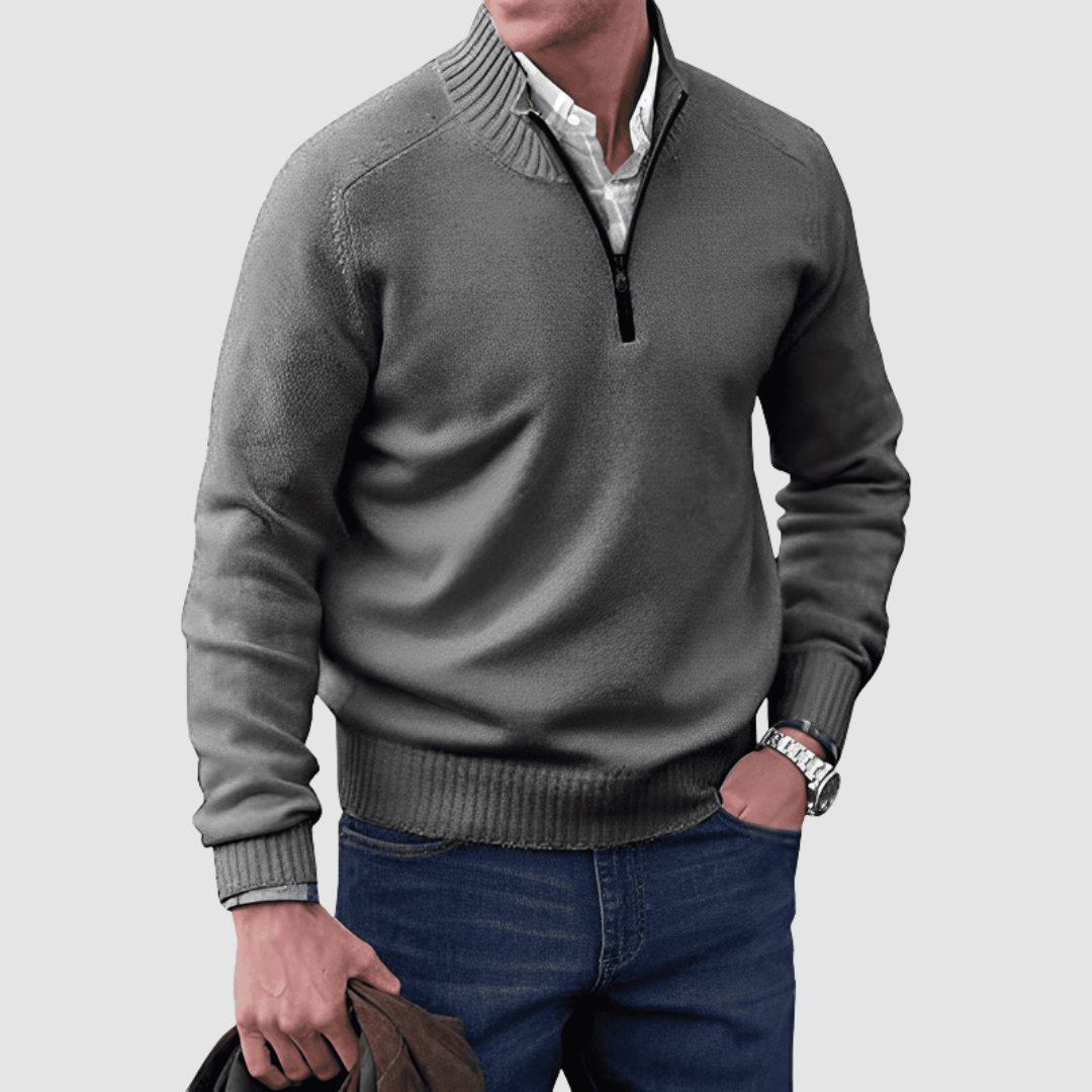 Barry | Premium Zip Pullover