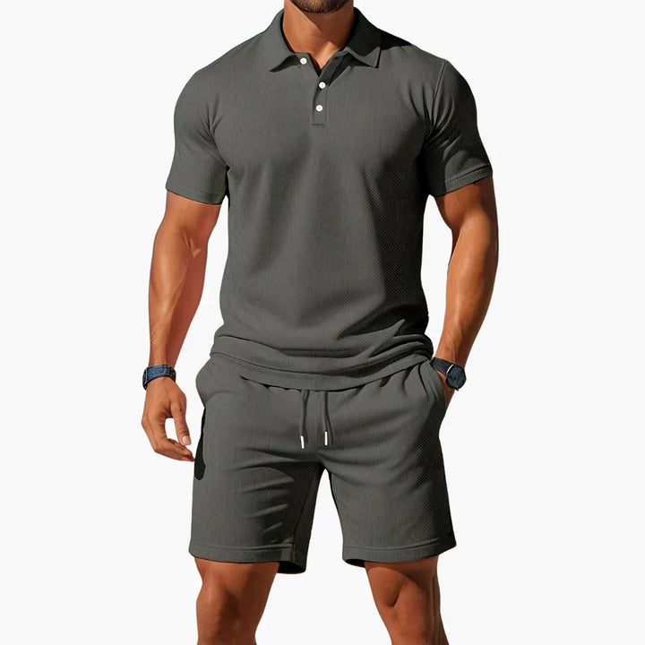 Connor | Summer Polo & Shorts Set