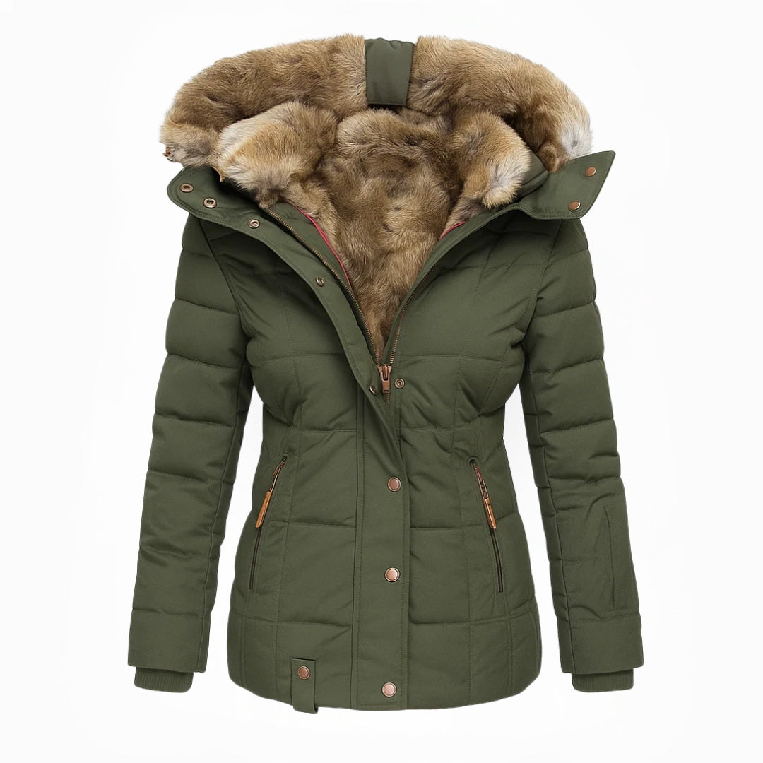 Alisson | Winter Coat with Fur Lining
