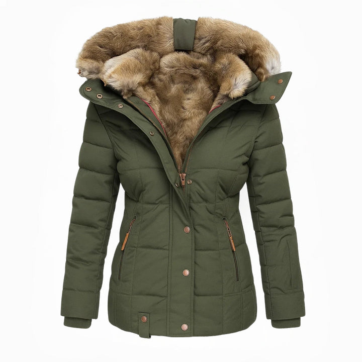 Alisson | Winter Coat with Fur Lining