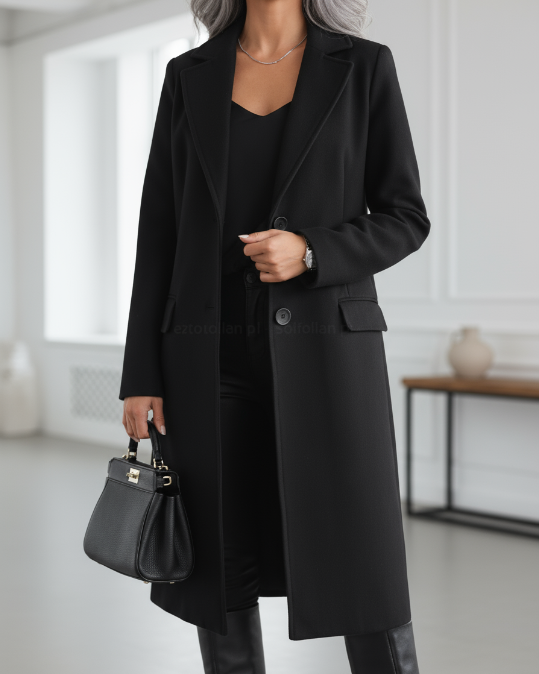 Anastacia | Elegant Long Coat