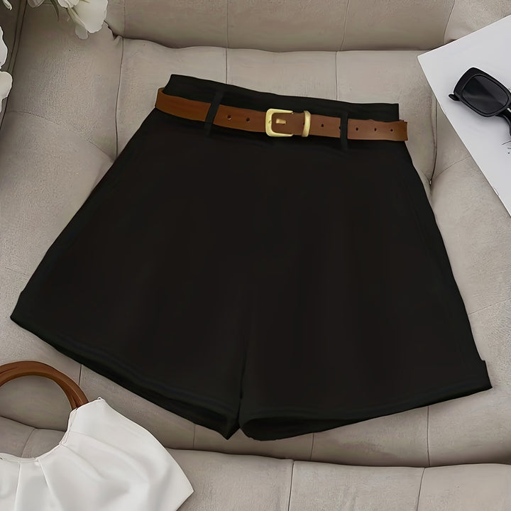 Amelia | Tailored High-Waist Shorts