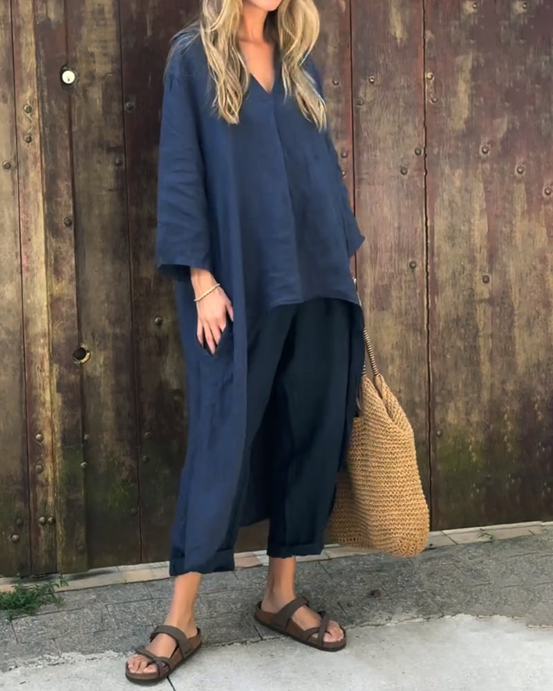 Adele | Refined Relaxed Two-Piece Set