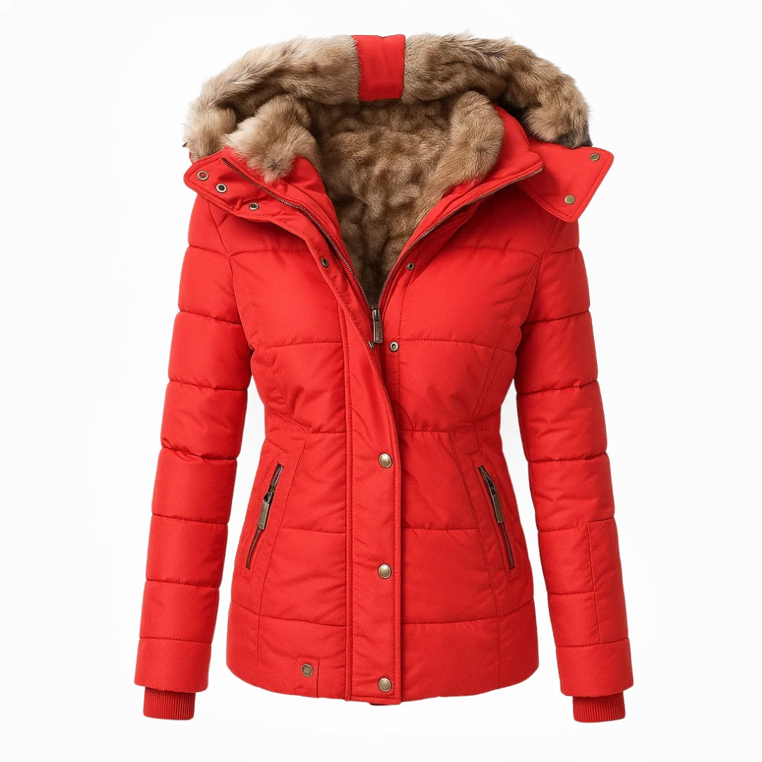 Alisson | Winter Coat with Fur Lining
