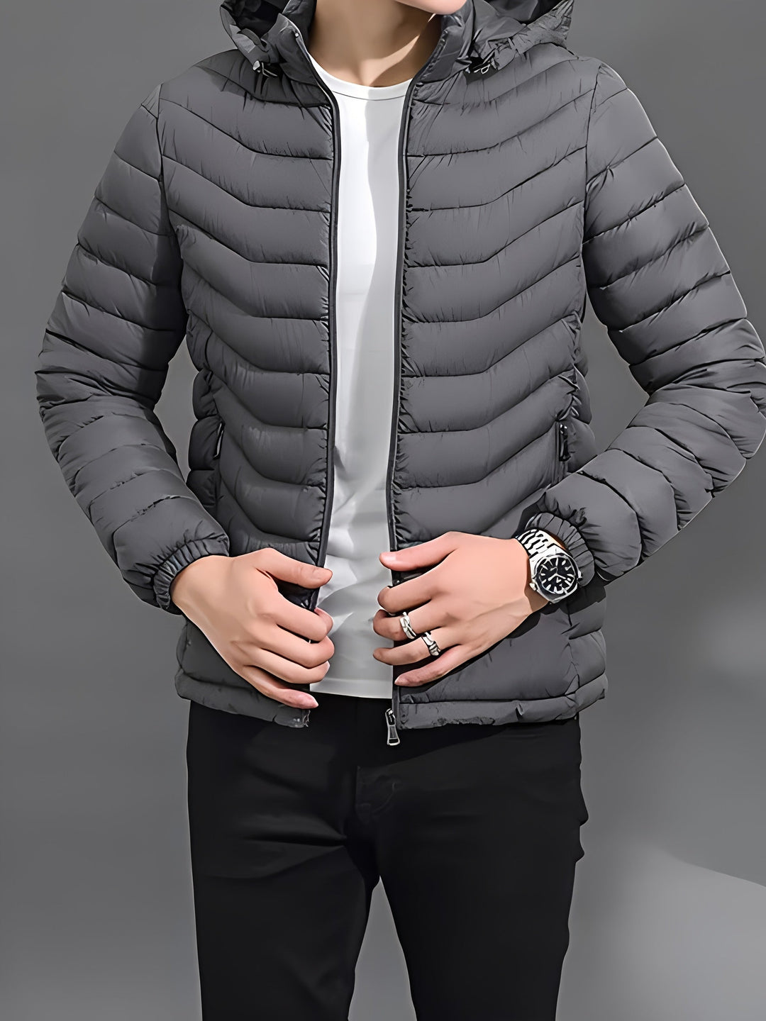 Bradley | Insulated Hooded Winter Jacket