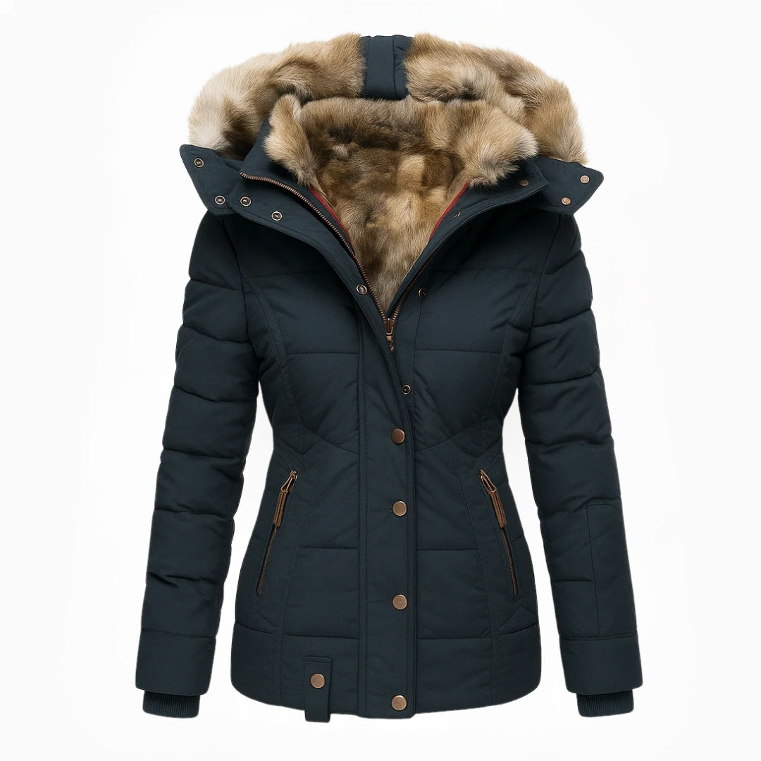 Alisson | Winter Coat with Fur Lining
