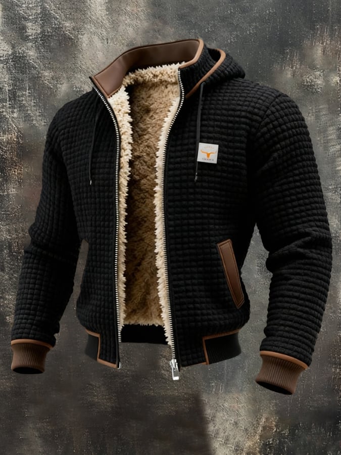 Asher | Cozy Knit Winter Jacket