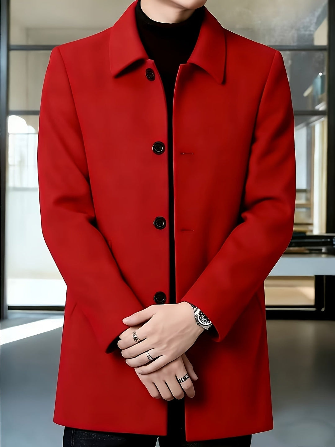 Byron | Tailored Longline Coat