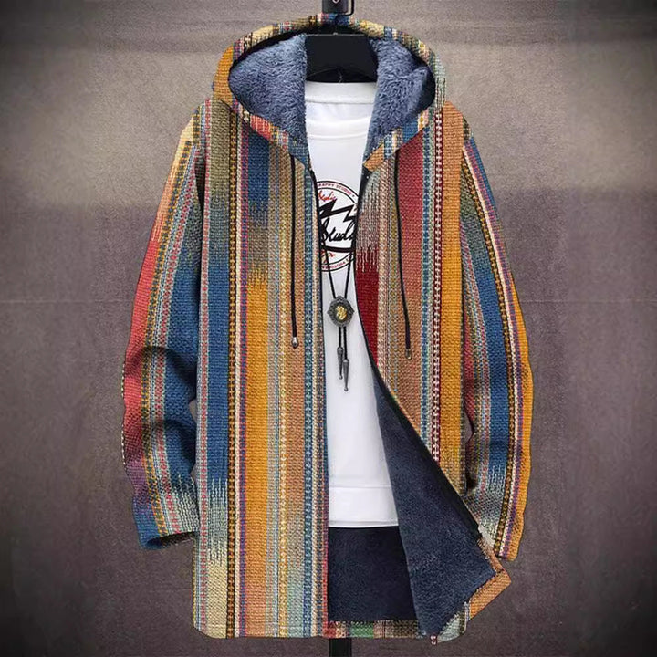 Marigold | Art-Inspired Hooded Cardigan