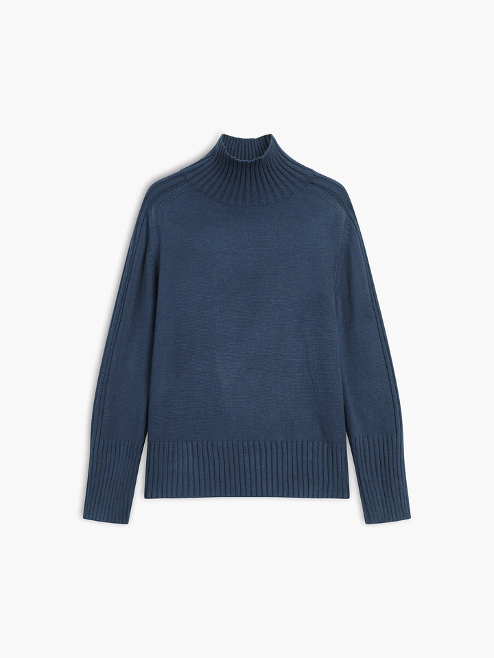 Thea | Ribbed Turtleneck Sweater