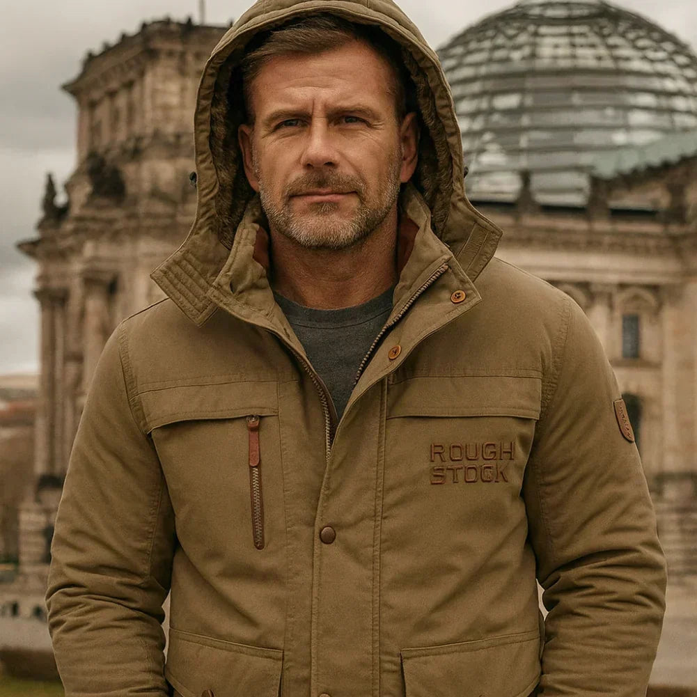 Aaron | Warm Structured Hooded Coat