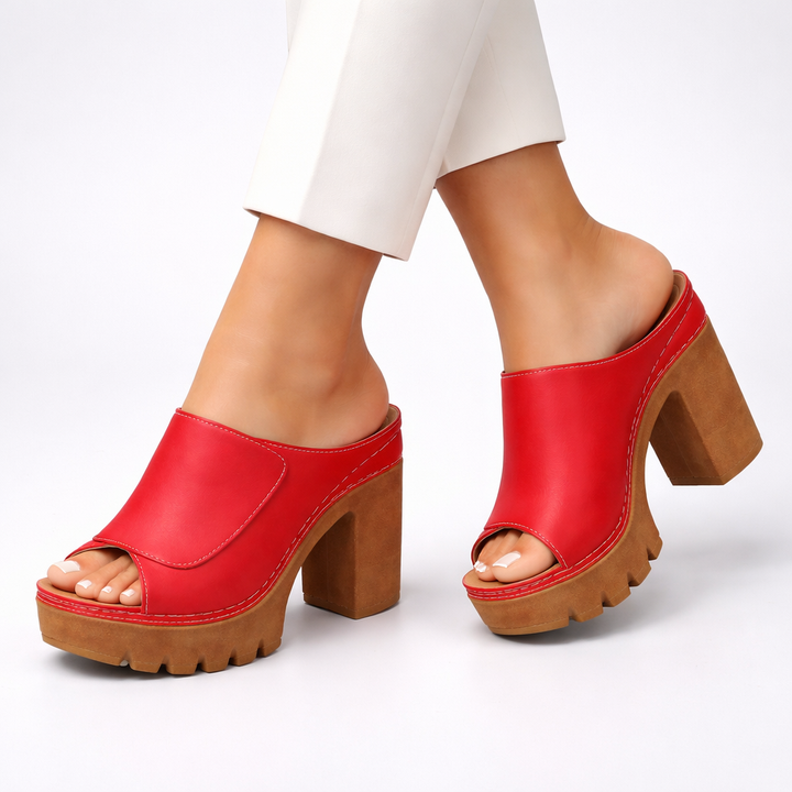 Aurelie | Classic Premium Platform Heels