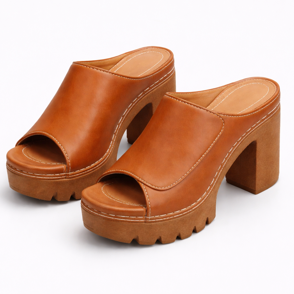 Aurelie | Classic Premium Platform Heels