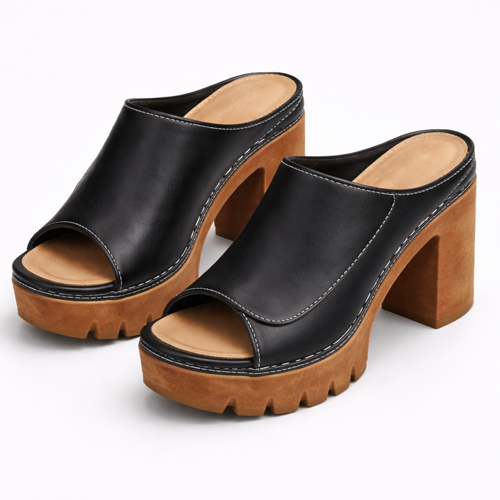 Aurelie | Classic Premium Platform Heels