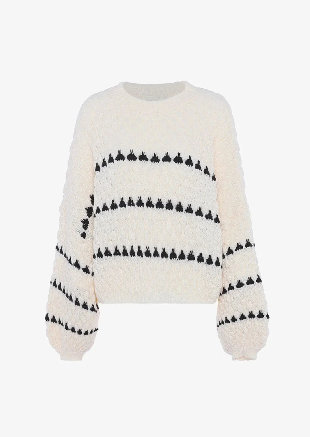 Edith | Textured Patterned Sweater