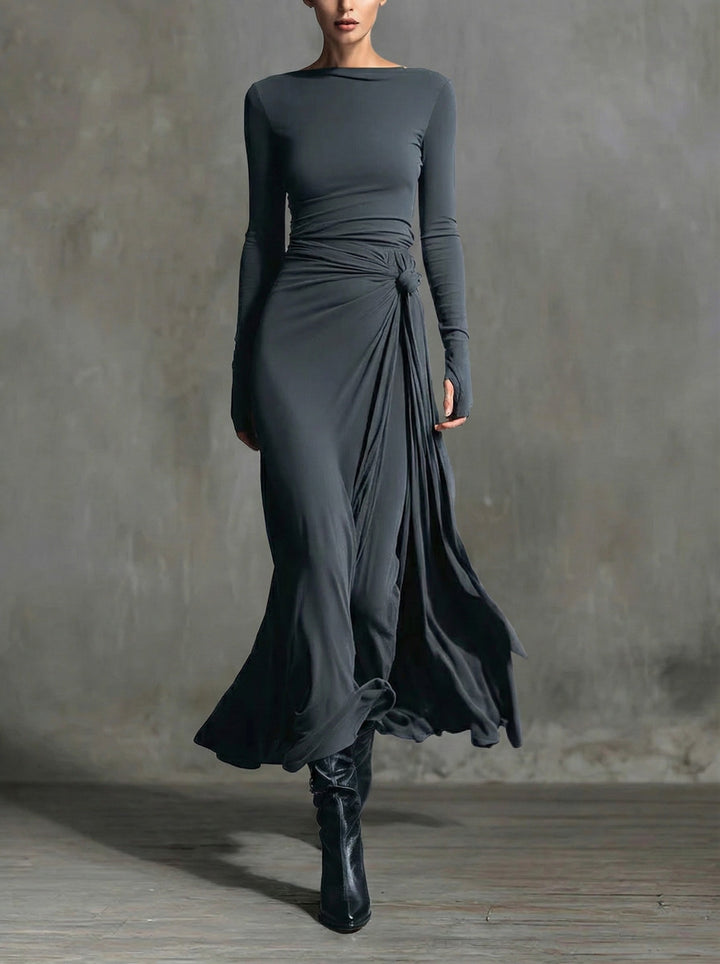 Naiara | Maxi dress with side knot