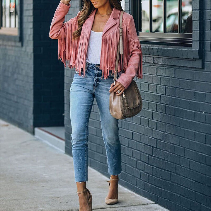Bianca | Fringe Jacket For Women