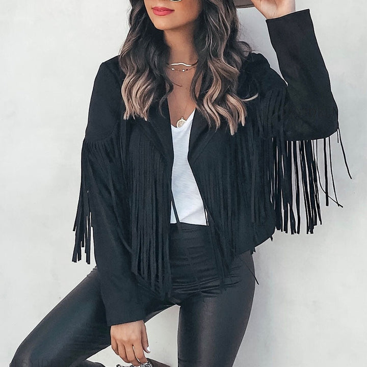 Bianca | Fringe Jacket For Women