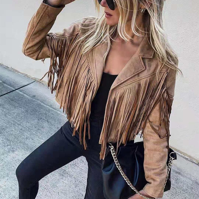 Bianca | Fringe Jacket For Women