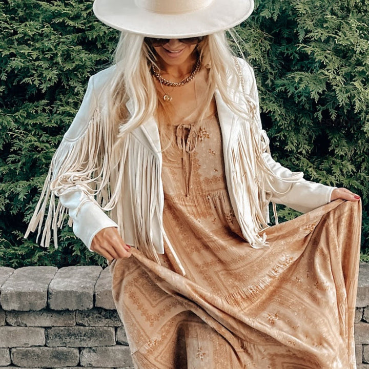 Bianca | Fringe Jacket For Women