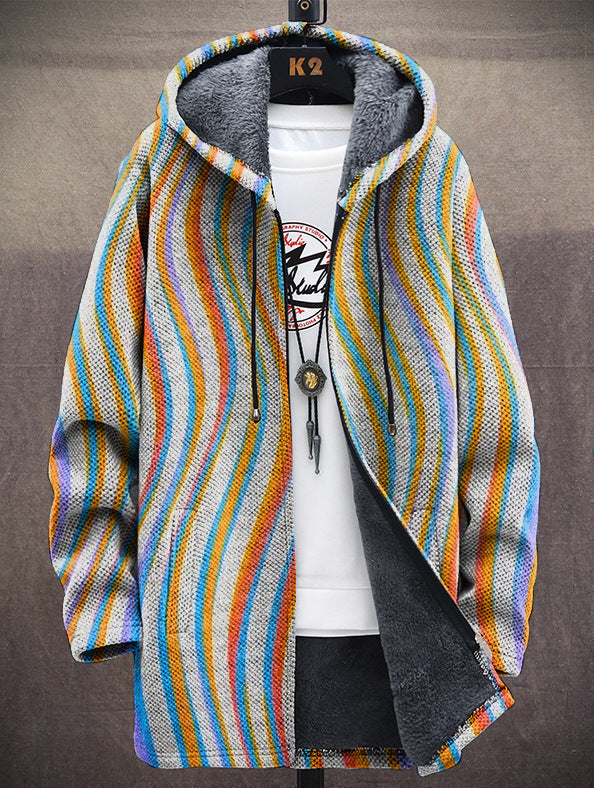 Warren | Art-Inspired Hooded Cardigan