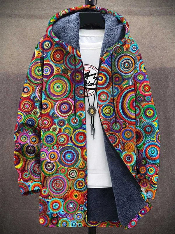 Rowena | Art-Inspired Hooded Cardigan