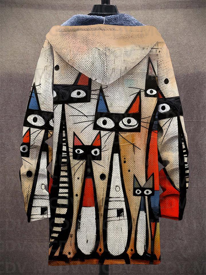 Reuben | Art-Inspired Hooded Jacket