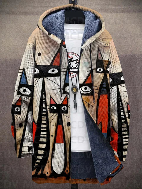 Preston | Art-Inspired Hooded Jacket