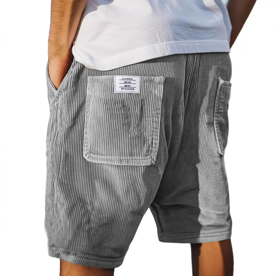Brandon | Refined Textured Casual Shorts