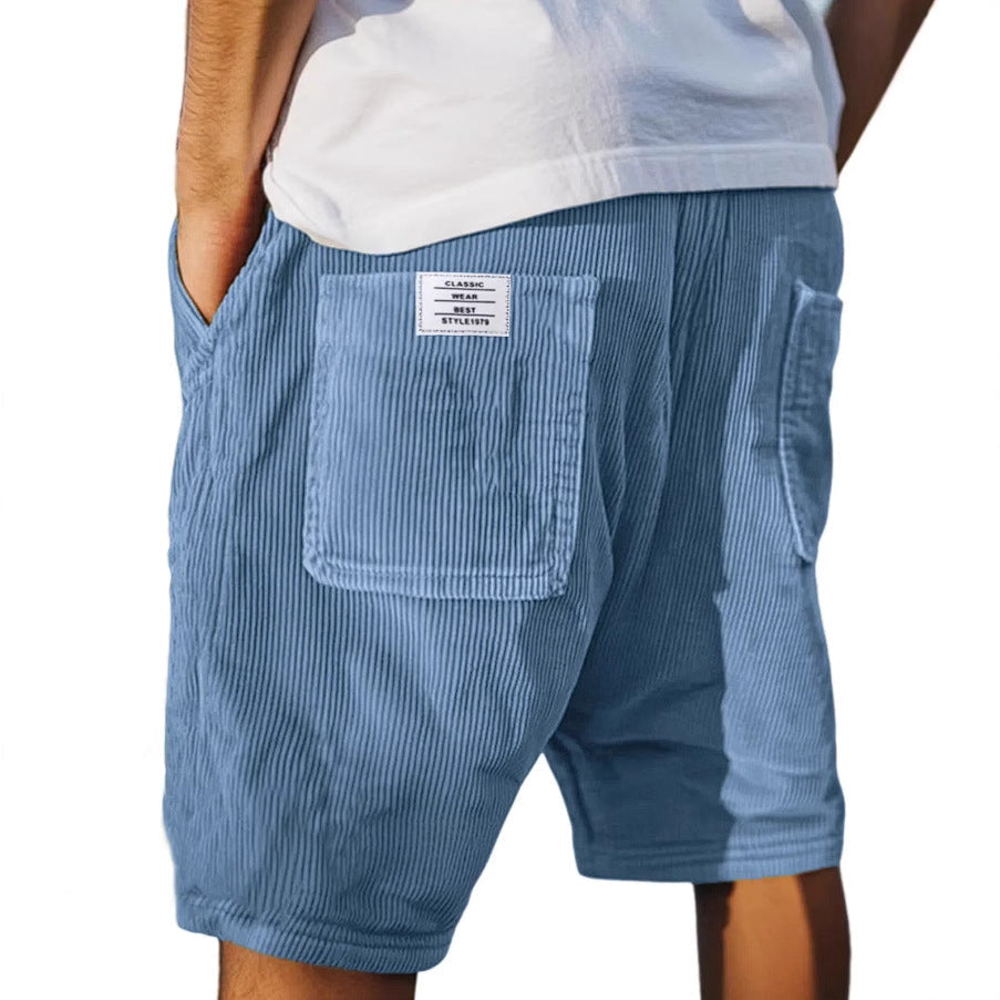 Brandon | Refined Textured Casual Shorts