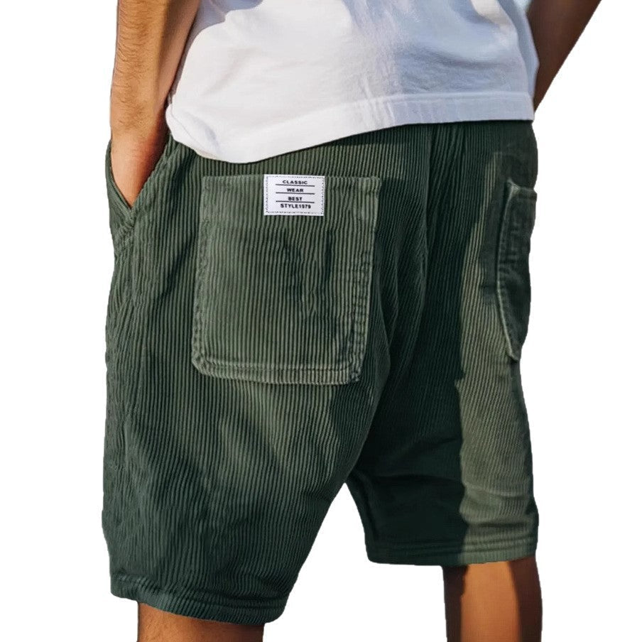 Brandon | Refined Textured Casual Shorts