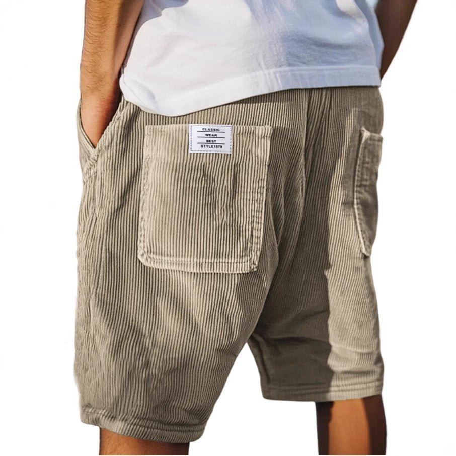 Brandon | Refined Textured Casual Shorts