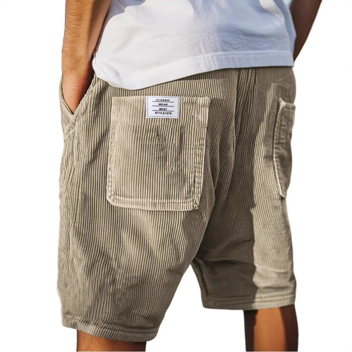 Brandon | Refined Textured Casual Shorts