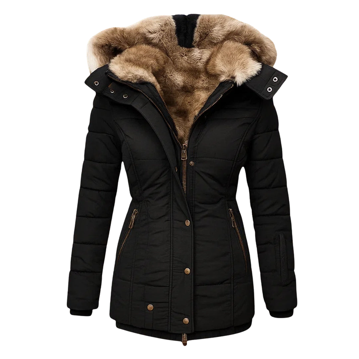 Alisson | Winter Coat with Fur Lining
