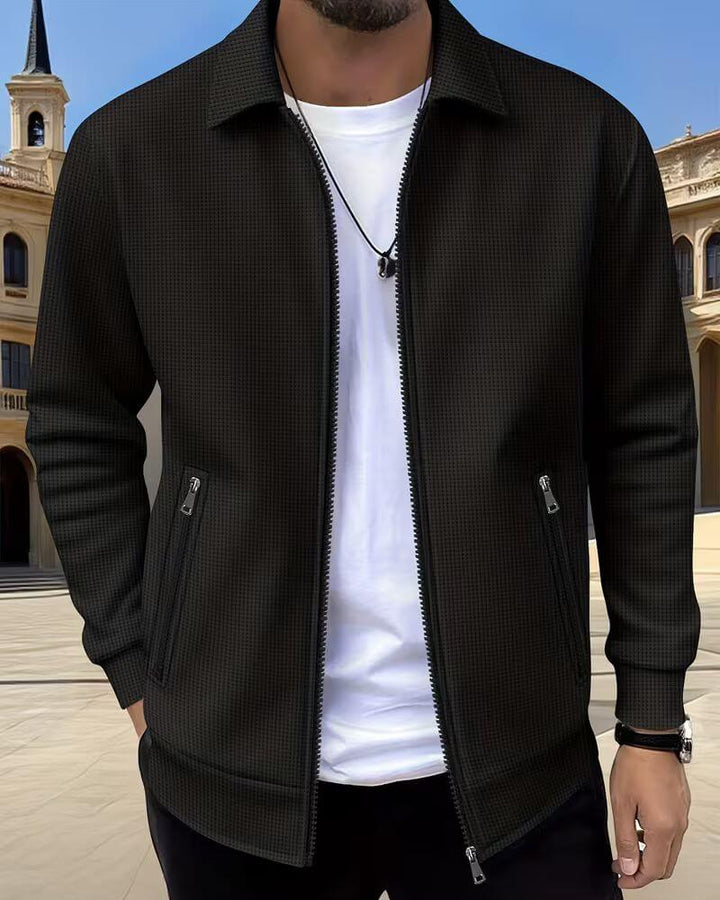 Bryce | Casual Textured Athletic Jacket