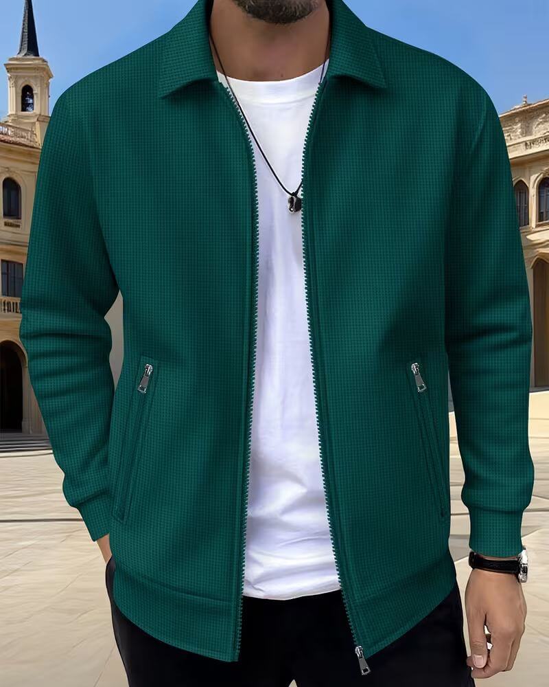 Bryce | Casual Textured Athletic Jacket