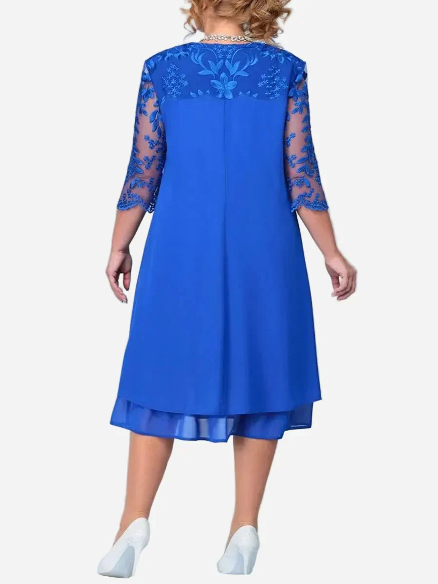 Audriana | Elegant Midi Dress