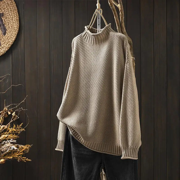 Barbara | Relaxed Textured Knit Sweater