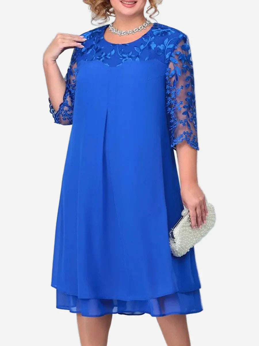 Audriana | Elegant Midi Dress