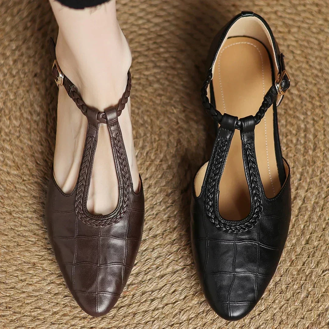 Charlotte | Classic Premium Strap Shoes