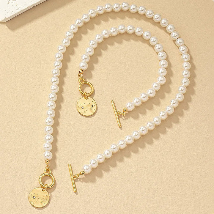 AURELIA PEARL NECKLACE SET