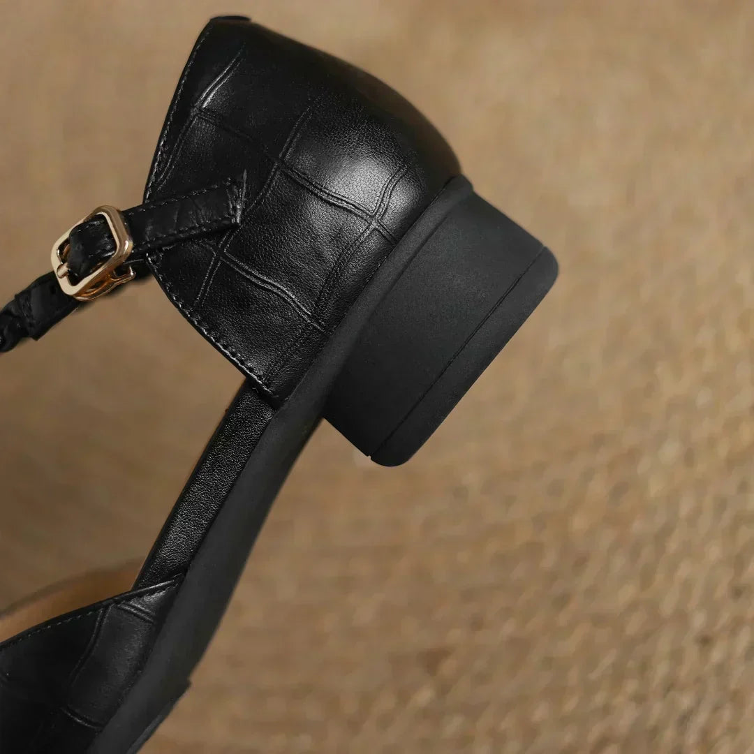 Charlotte | Classic Premium Strap Shoes