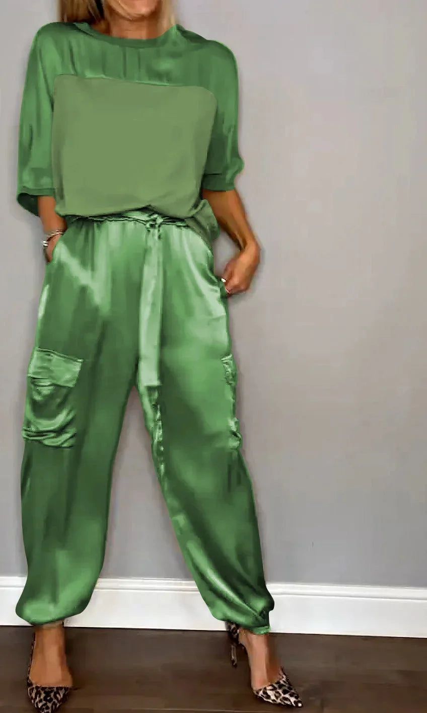 Azelda | Luxe Stylish Flowing Two Piece Set