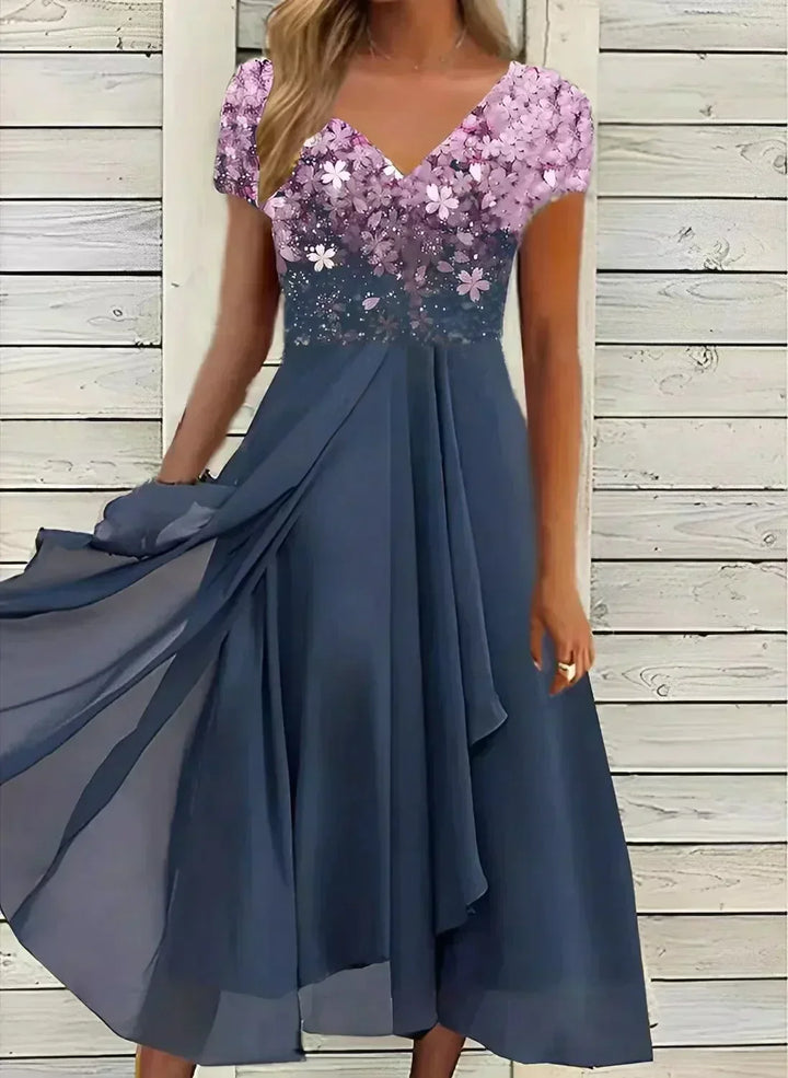 Ariella | Floral Wedding Evening Dress