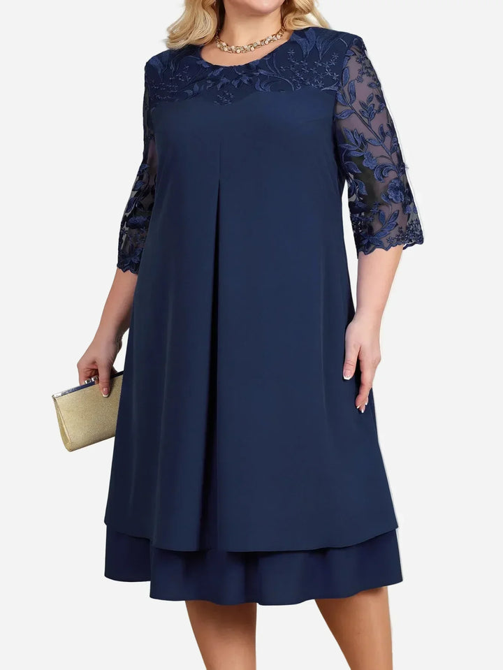 Audriana | Elegant Midi Dress