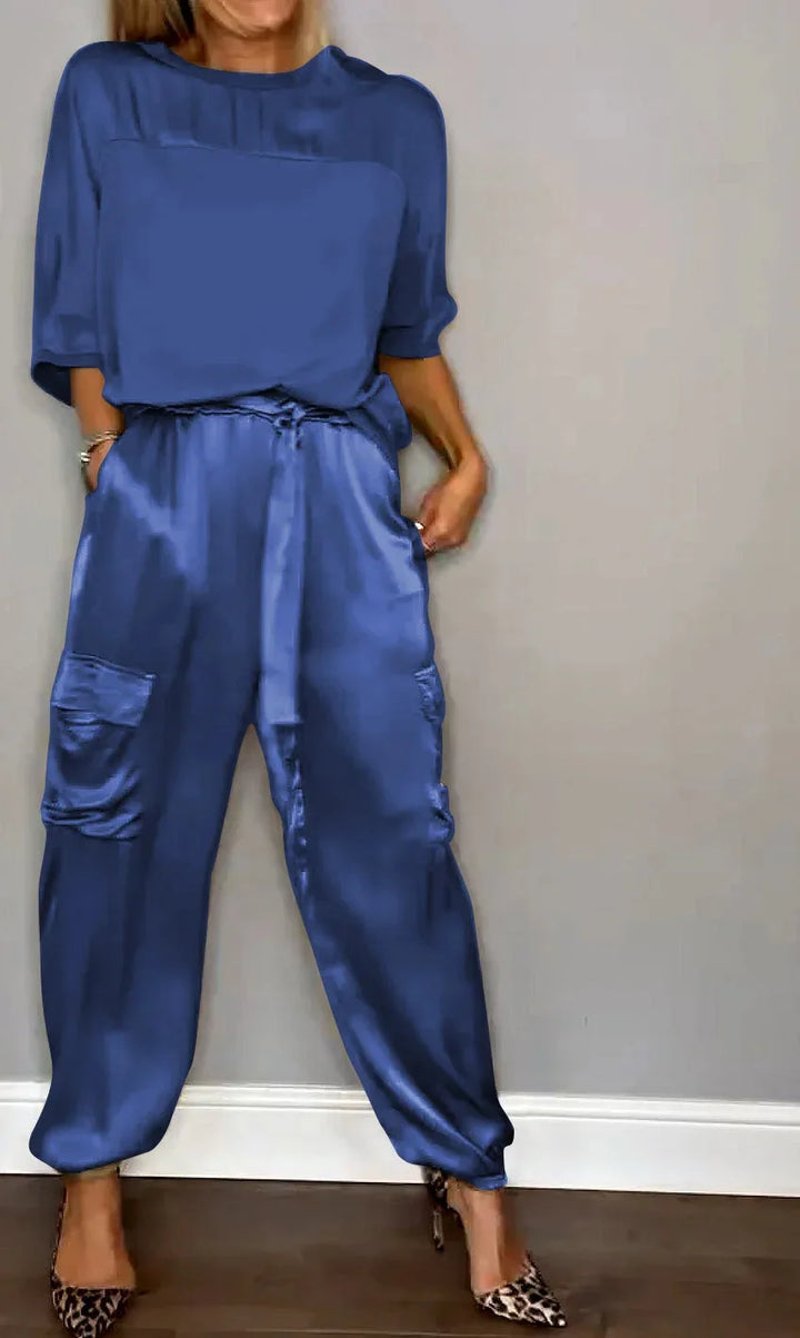 Azelda | Luxe Stylish Flowing Two Piece Set