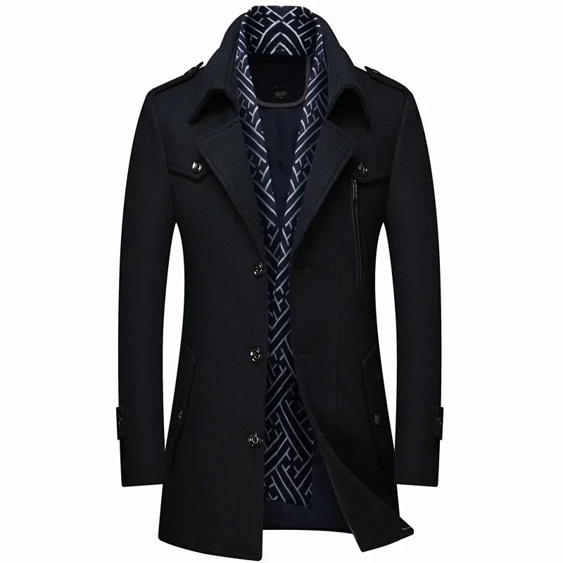 Alfie | Tailored Long Coat