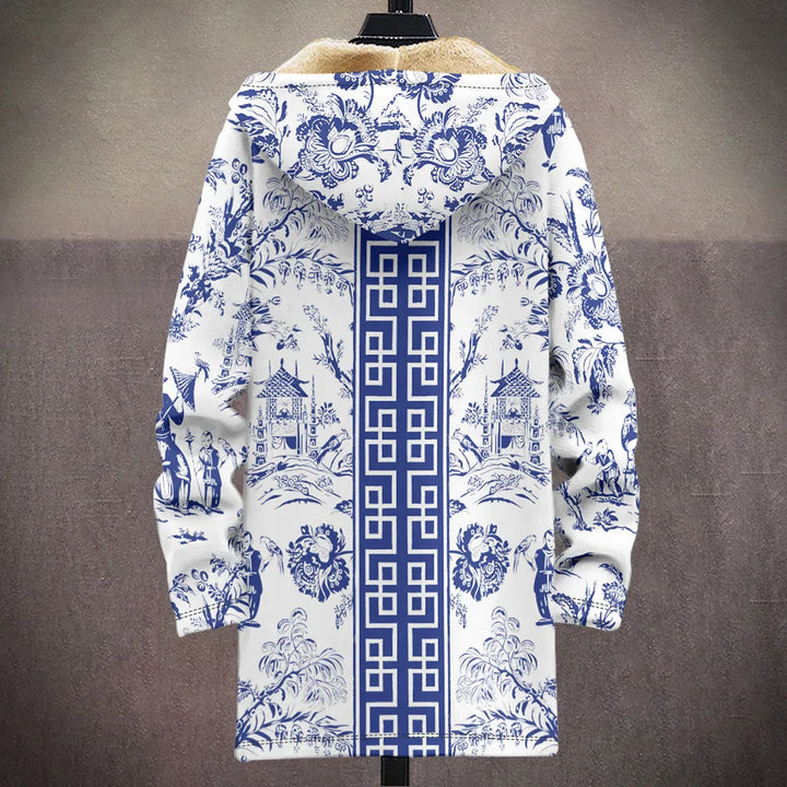 Ava | Art-Inspired Hooded Cardigan