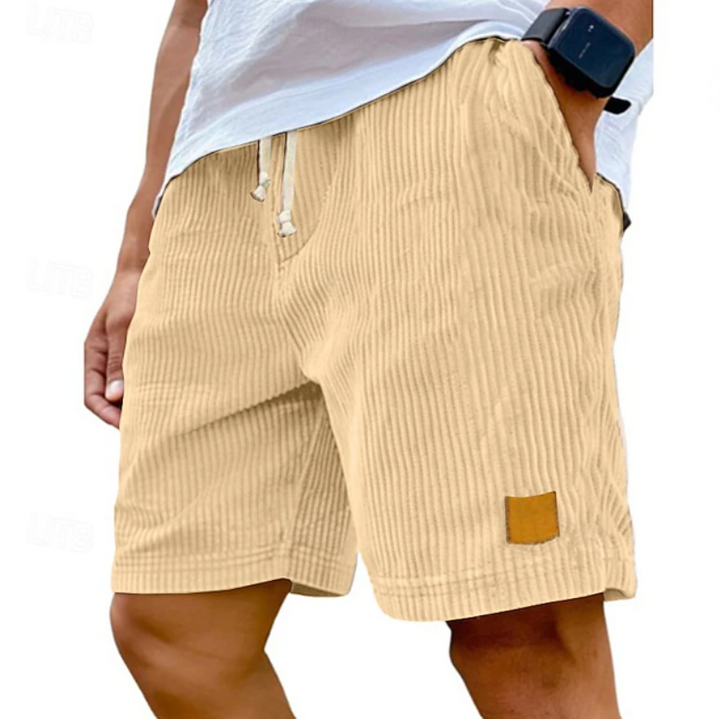 Carson | Classic Lace Summer Corduroy Shorts