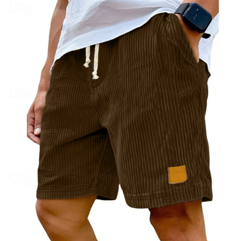 Carson | Classic Lace Summer Corduroy Shorts